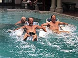 People in a Pool