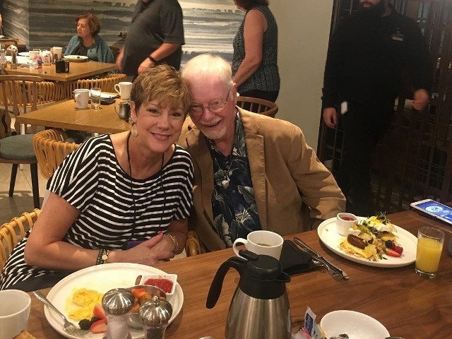Happy Couple Having Breakfast