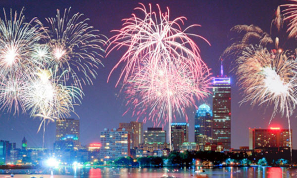 Fireworks Water