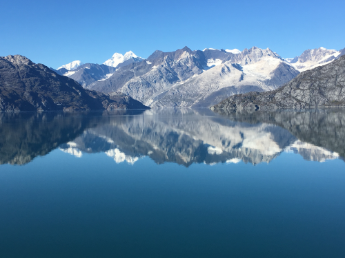 Alaska Lake and Mountains