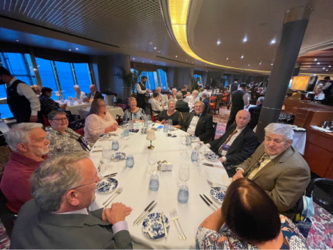 Elite Cruises Group Dinner