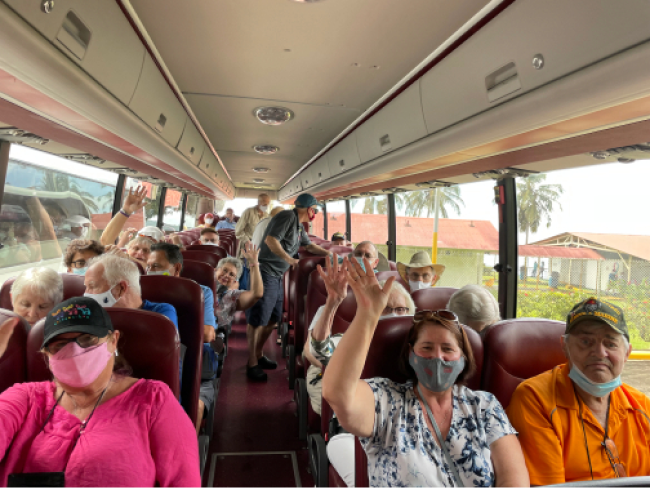 Elite Cruises Tour Bus