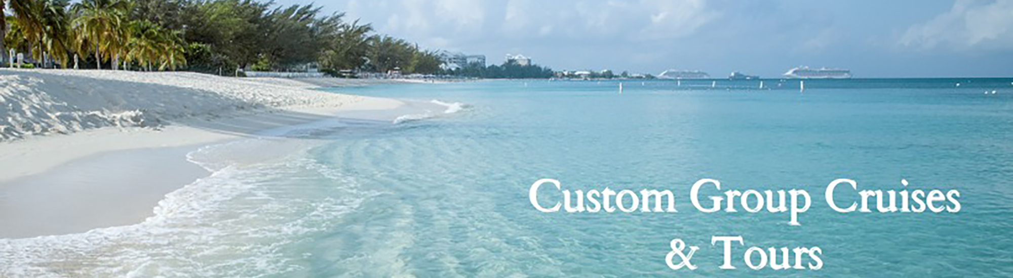 Elite Cruises Group Cruises Banner