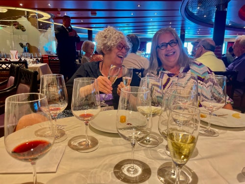 Elite Cruises Caregiver Wine Tasting