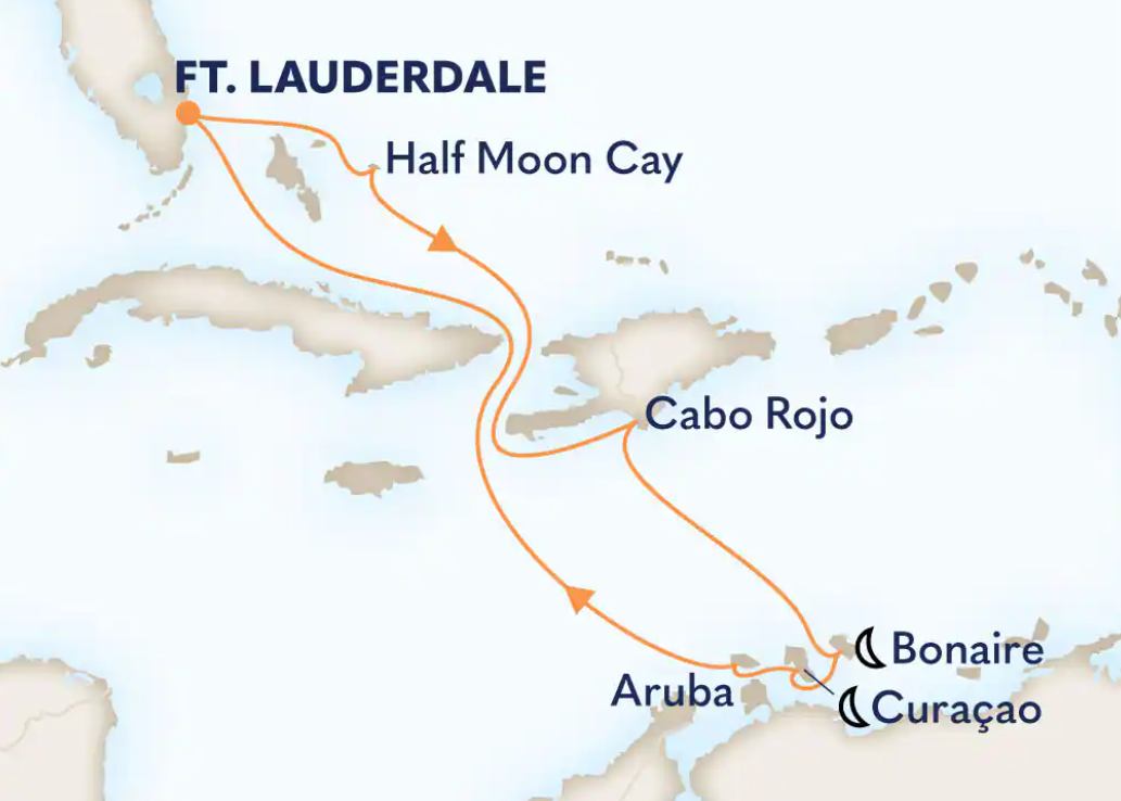Caribbean Explorer Map Caribbean Explorer Map