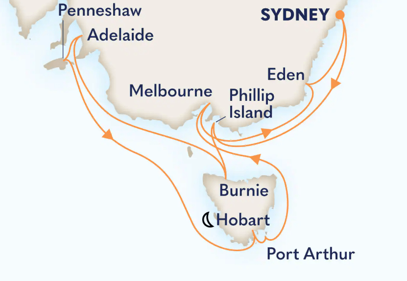 Australia Route Australia Route