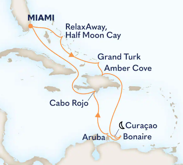 2027 March Caribbean Map 2027 March Caribbean Map